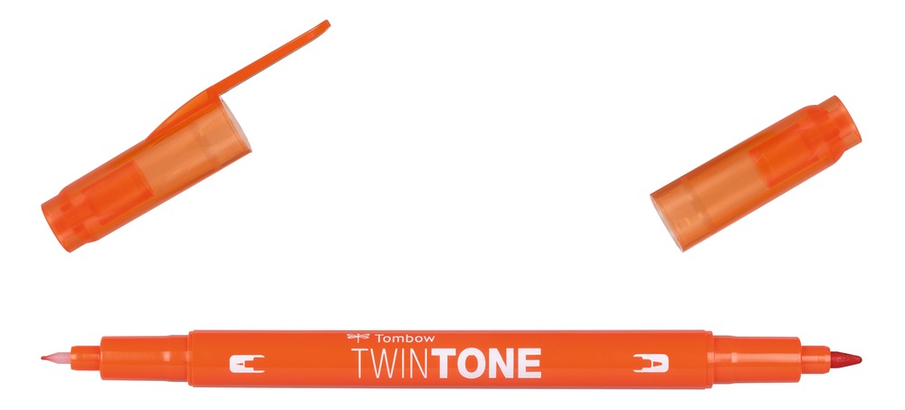 Tombow TwinTone - 76 Carrot orange