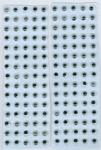 UITHobby wiebeloogjes zelfklevend - 6mm 150 stuks