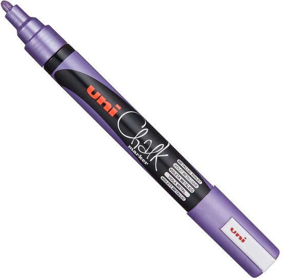 Uni-ball chalk krijtmarker met conische punt medium