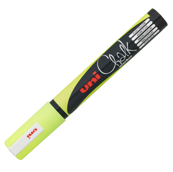 Uni-ball chalk krijtmarker met conische punt medium