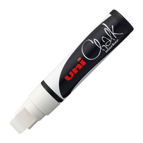Uni-ball chalk krijtmarker met rechthoekige punt extra breed