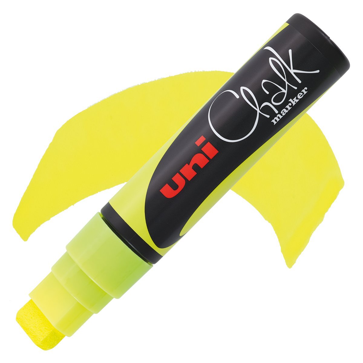 Uni-ball chalk krijtmarker met rechthoekige punt extra breed