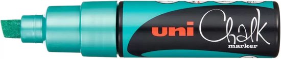 Uni-ball chalk krijtmarker met schuine punt breed