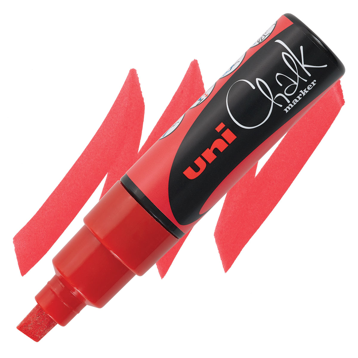 Uni-ball chalk krijtmarker met schuine punt breed