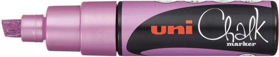 Uni-ball chalk krijtmarker met schuine punt breed