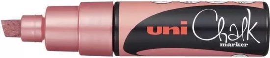 Uni-ball chalk krijtmarker met schuine punt breed