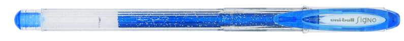 Uni-ball Signo - glitter blauw