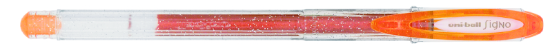 Uni-ball Signo - glitter oranje