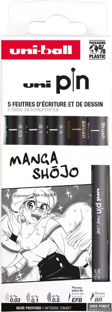 Uni Pin - manga shöjo set 5