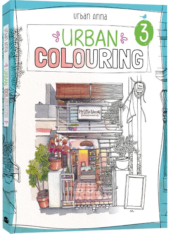 Urban coloring kleurboek 3, Urban Anna