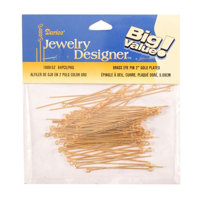 Vaessen Creative - kettelstift 50mm goud