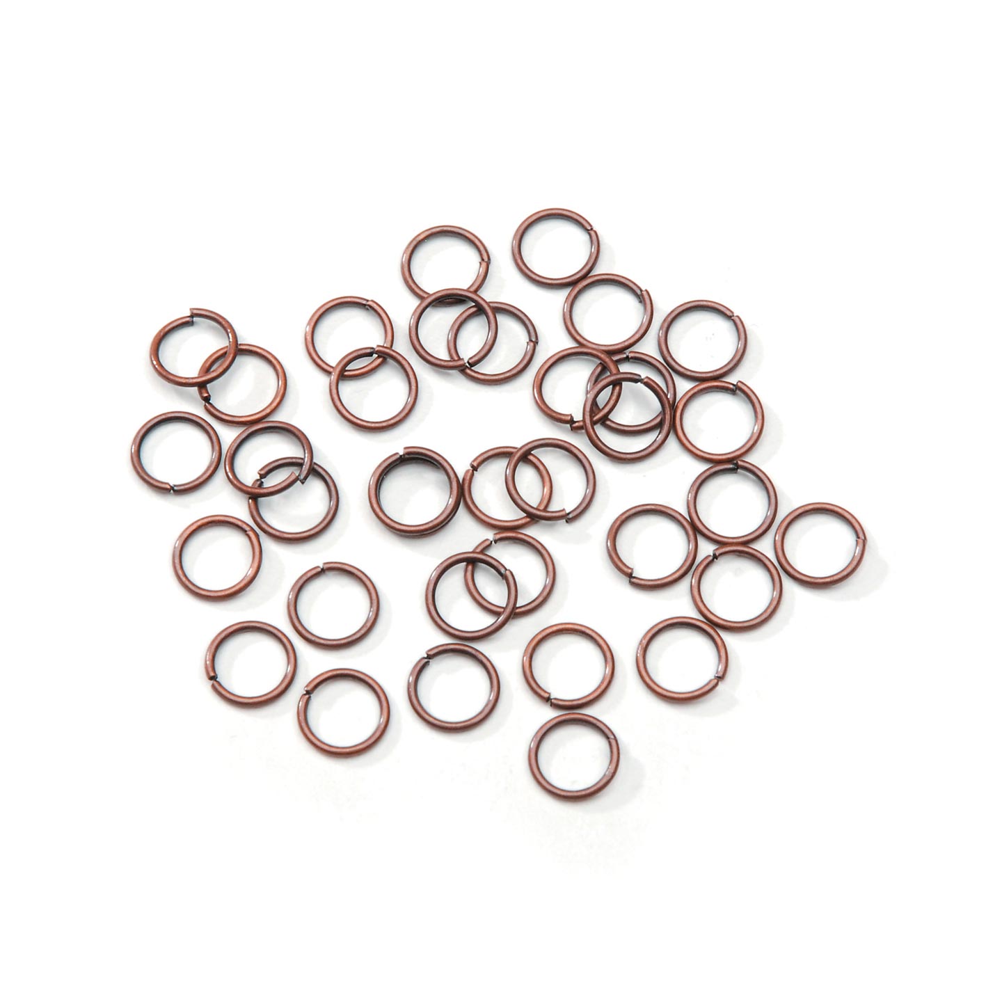 Vaessen Creative - ringetjes 7mm copperplated