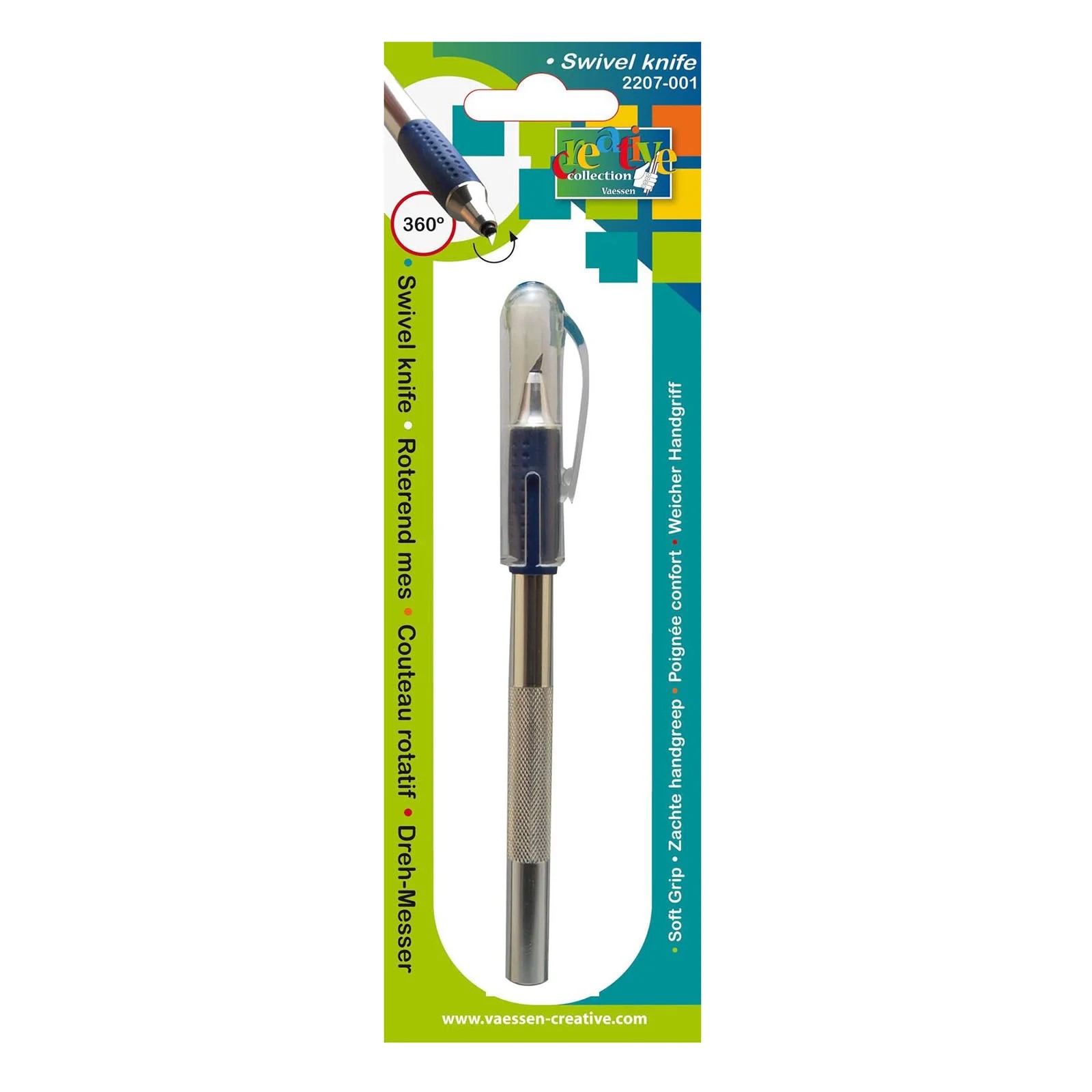 Vaessen Creative - Roterend mes 360º softgrip