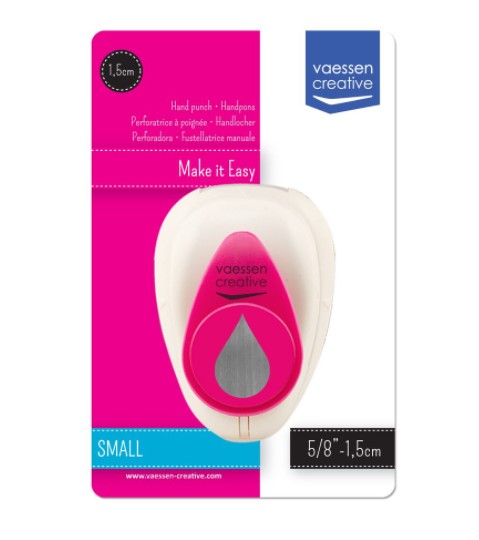 Vaessen Creative Small pons - druppel 1,5cm