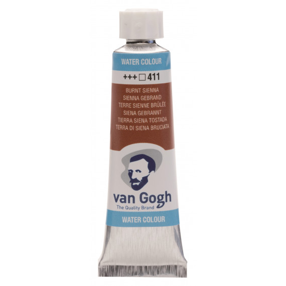 Van Gogh Aquarelverf 10ml - 411 sienna gebrand