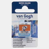 Van Gogh Aquarelverf 1/2 napje - 266 permanentoranje
