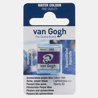 Van Gogh aquarelverf 1/2 napje 593 quinacridone purper blauw