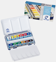 Van Gogh aquarelverf 1/2 napje - set 12 metaal