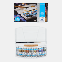 Van Gogh aquarelverf - set 12 tubes metallic & interference