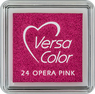Versacolor inkpad 3x3 24 opera roze