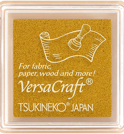 Versacraft inkpad 3 x 3 Mustard yellow