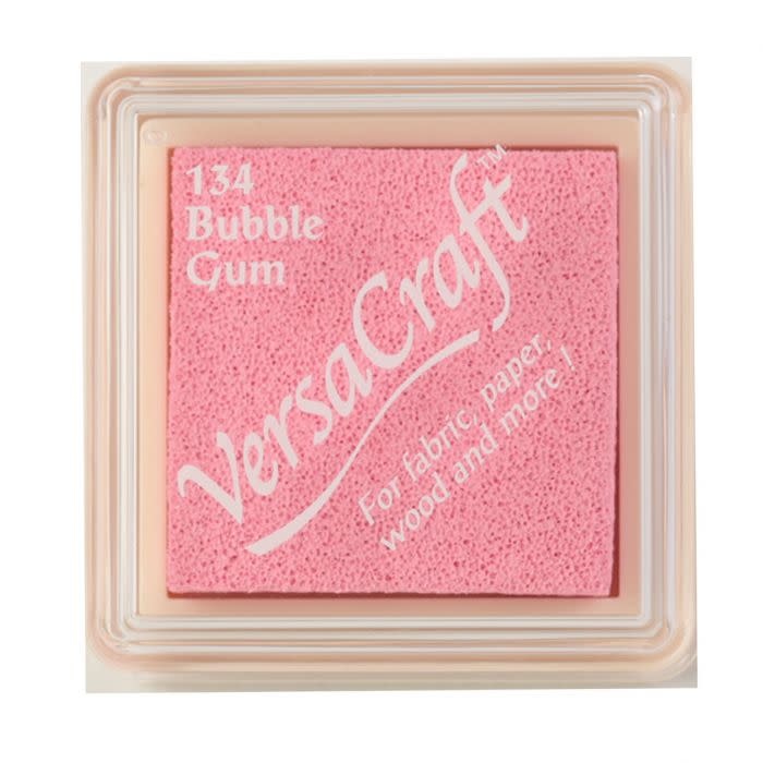 Versacraft inkpad 3x3 134 kauwgom roze