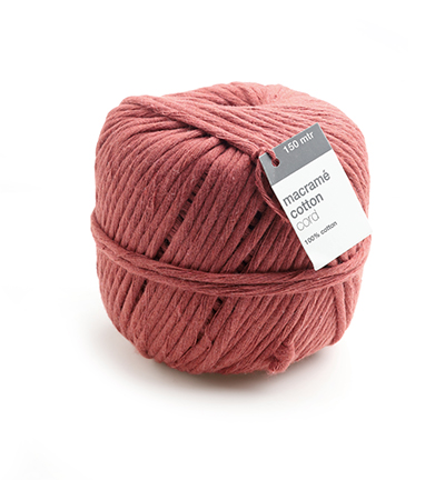 Vivant Macrame‚ touw 5mmx150m – brique