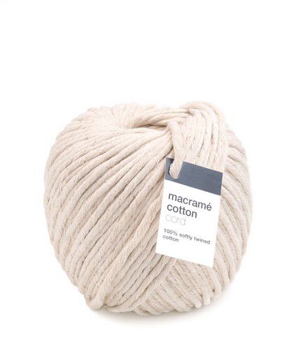 Vivant Macrame‚ touw 5mmx150m - ecru