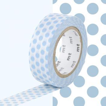 Washitape Ikigai - serie blauw - dot ice