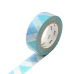 MT washitape basic - triangle and diamond blue