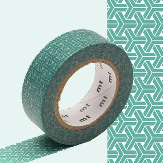 Washitape Ikigai - serie groen - kumikikou rokushou