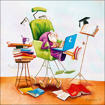 Wenskaart blic Marius van Dokkum – Opa Jan - 12 x 12