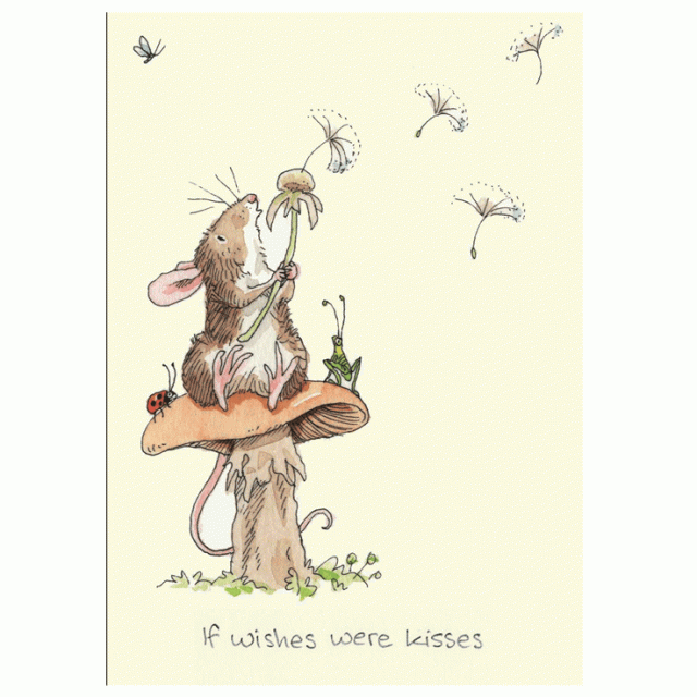 Wenskaart - If wishes were kisses, Anita Jeram