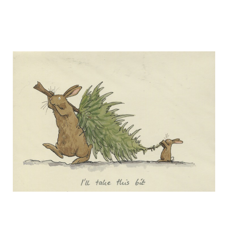 Wenskaart - I'll take this bit, Anita Jeram