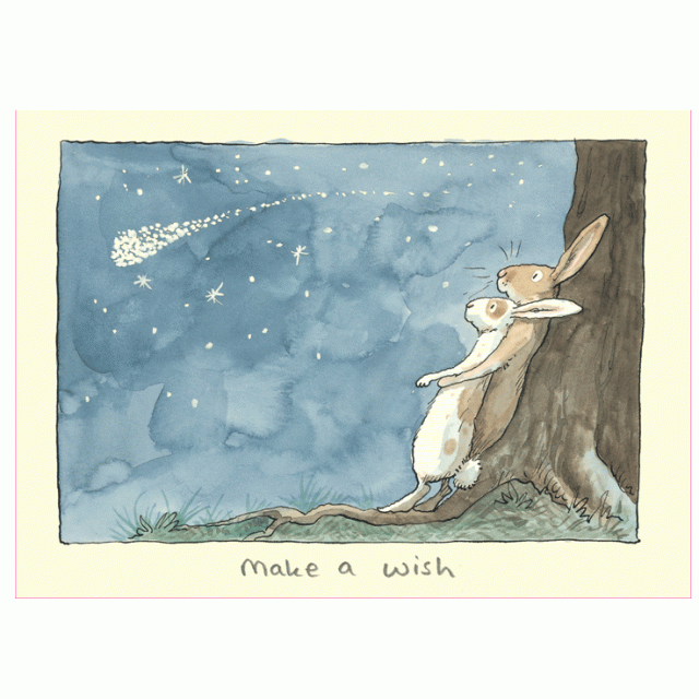 Wenskaart - Make a wish, Anita Jeram