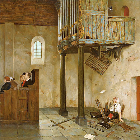 Wenskaart Marius van Dokkum - A capella - 10 x 10