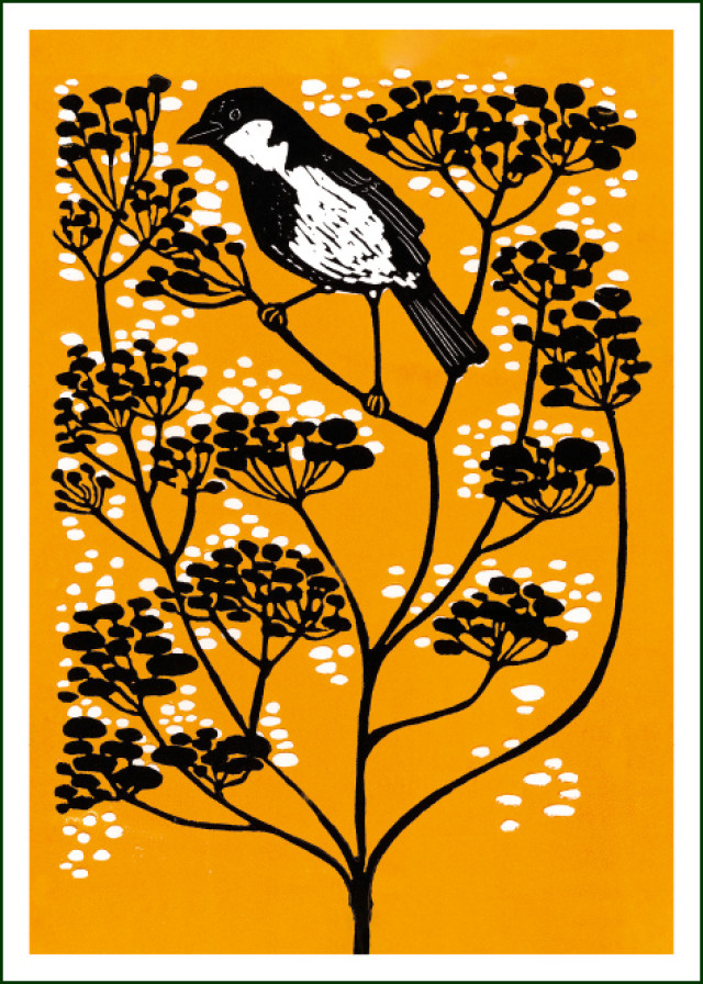 Wenskaart - Octavie Wolters, Mus