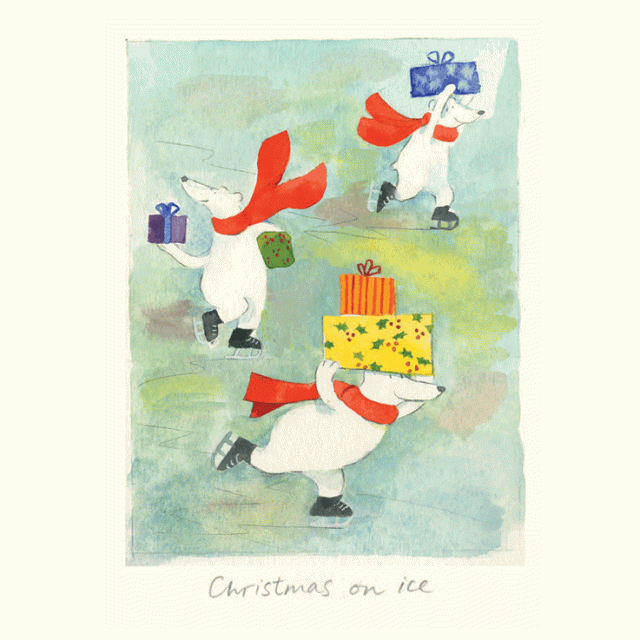 Wenskaart - polar mail, Anna Shuttlewood