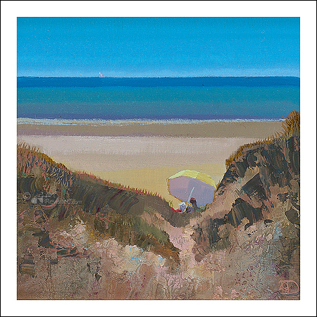 Wenskaart Ton Dubbeldam - La vie est belle – 10 x 10