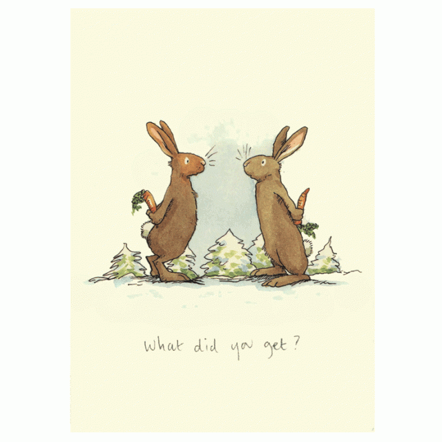 Wenskaart - what did you get?, Anita Jeram