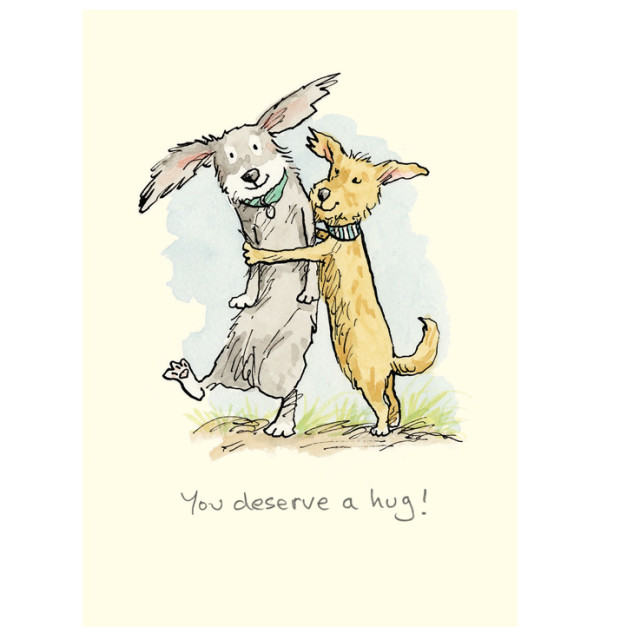 Wenskaart - You deserve a hug, Anita Jeram