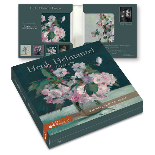Wenskaartenset 8 kaarten - Henk Helmantel – Flowers