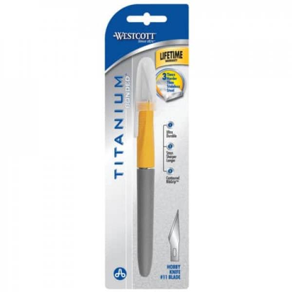 WestCott hobby scalpel - geel