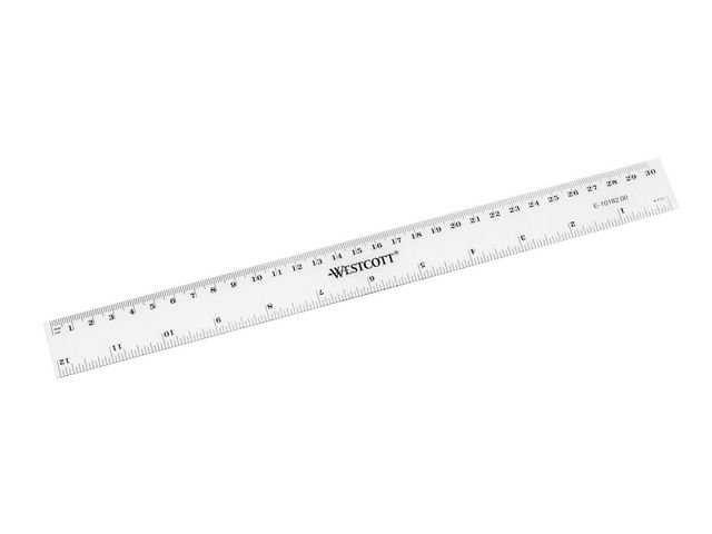Westcott liniaal 30cm