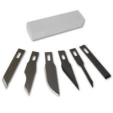 Westcott reservemesjes assorti 10 stuks