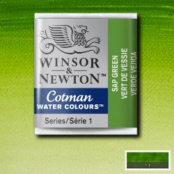 Winsor & Newton Cotman aquarelverf 1/2 napje - 599 sapgroen