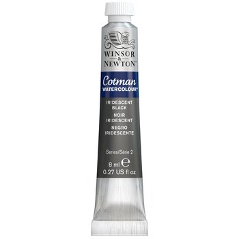 Winsor & Newton Cotman aquarelverf 8ml - 473 iridiscerend zwart