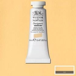 Winsor & Newton designers gouache S1 - 422 naples yellow
