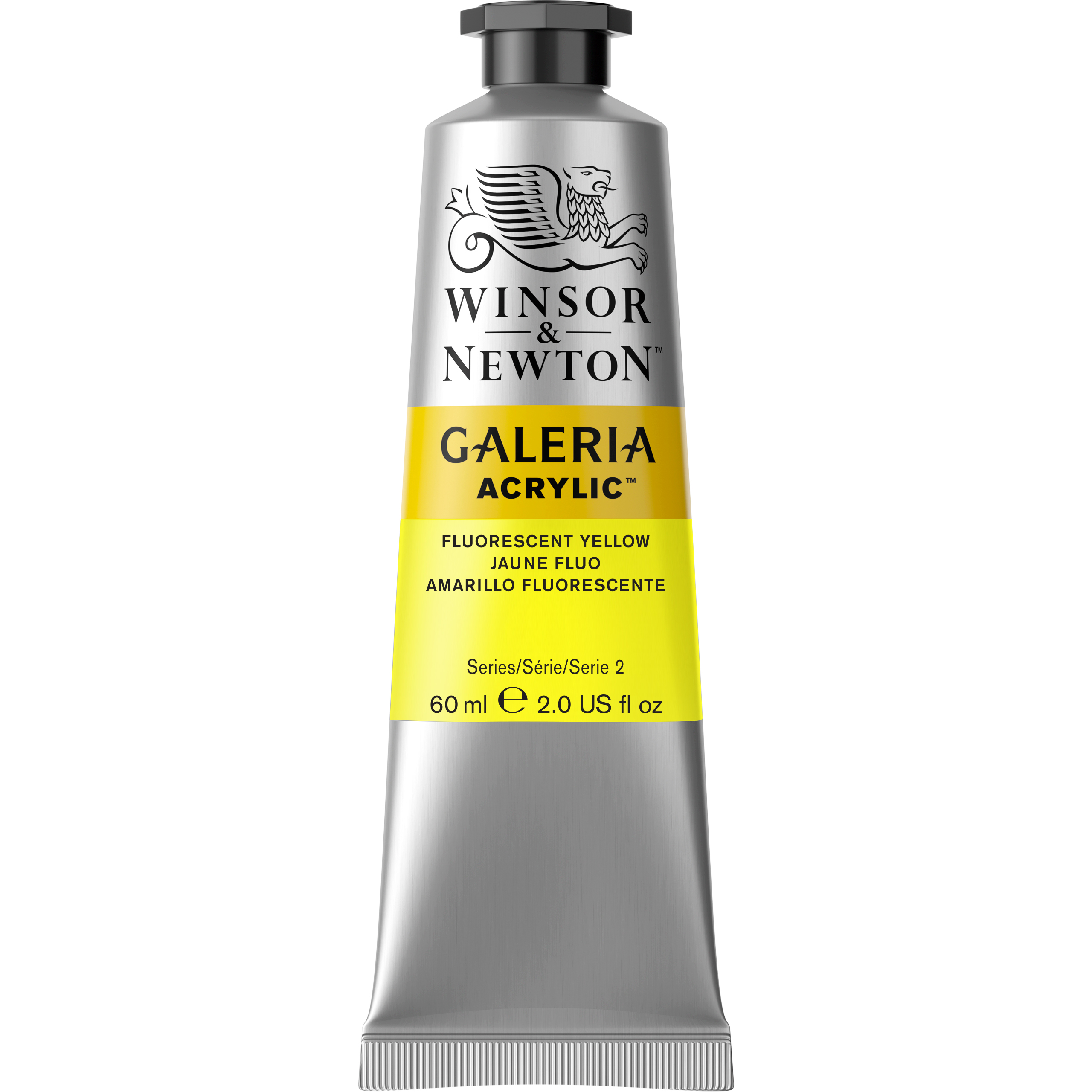 Winsor & Newton Galeria acryl 60ml - 456 fluorescent geel