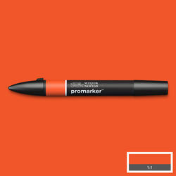 Winsor & Newton promarker - O177 bright orange